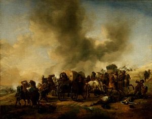 The Ambush by Philips Wouwerman